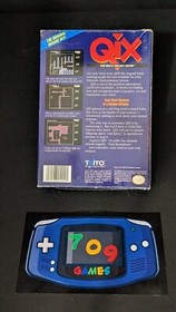 Qix (Nintendo Entertainment System, 1991) NES CIB COMPLETE