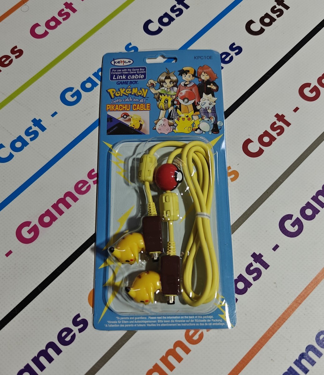 LINK CABLE POKÉMON PIKACHU NINTENDO GAMEBOY POCKET COLOR NUOVO