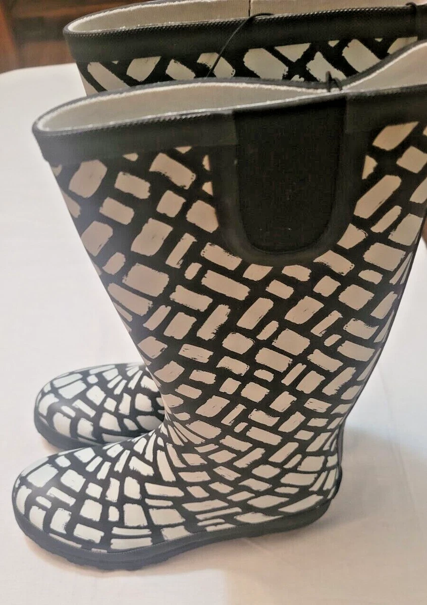 Serra Ladies tall rain boots size 9 NWT 14 TALL WATER PROOF NEW
