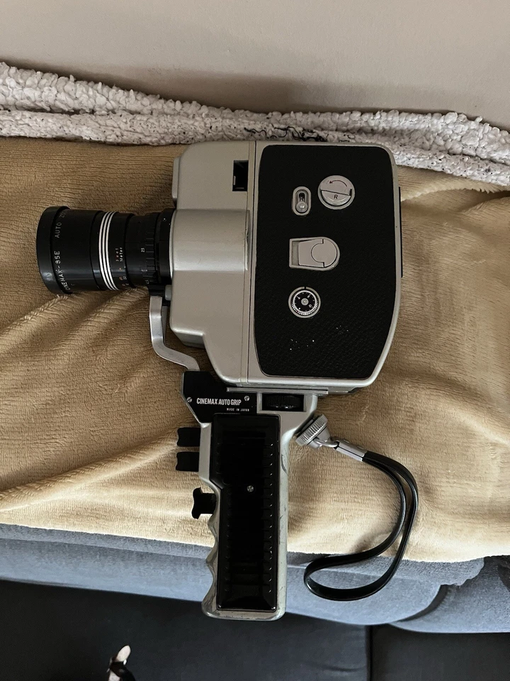 Cinemax 85E 8mm/Doppel8 Federwerk Filmkamera - Bild 4 von 4