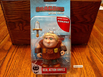 HTTYD Dragons Wave 2 Action The Loyal Subjects Vinyl Fishlegs 3/12
