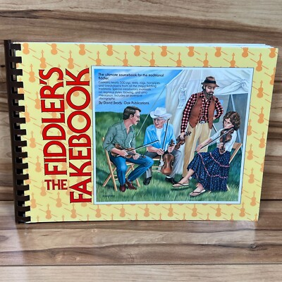#ad The Fiddler#x27;s Fakebook: The Ultimate Sourcebook For The Traditional Fiddler VGC $20.00