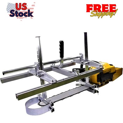Portable Chainsaw Mill 36 Inches 304 Stainless Steel and Aluminum Planking Milli
