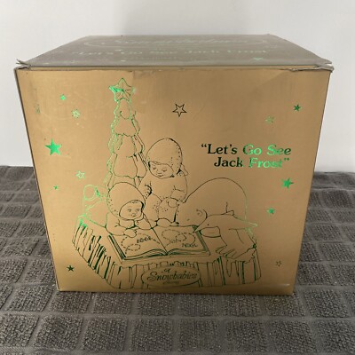 Vintage Department 56 SNOWBABIES  -  Let's Go See Jack Frost