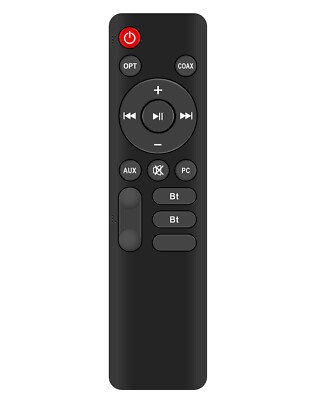 RCA10C-S351DB Replaced Remote for Edifier Bookshelf Speaker RCA10C S351DB