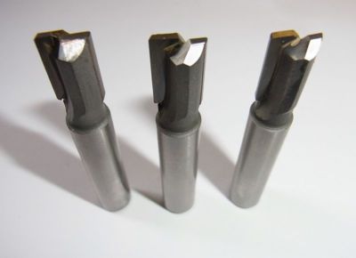 3x Drilling and Milling Cutter HM Cutter Ø 10 mm Groove Cutter Finishing Cutter