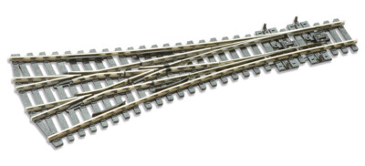 Peco Sl-E99 Ho Scale Code 100 Streamline Electrofrog: 12° Three Way Switch