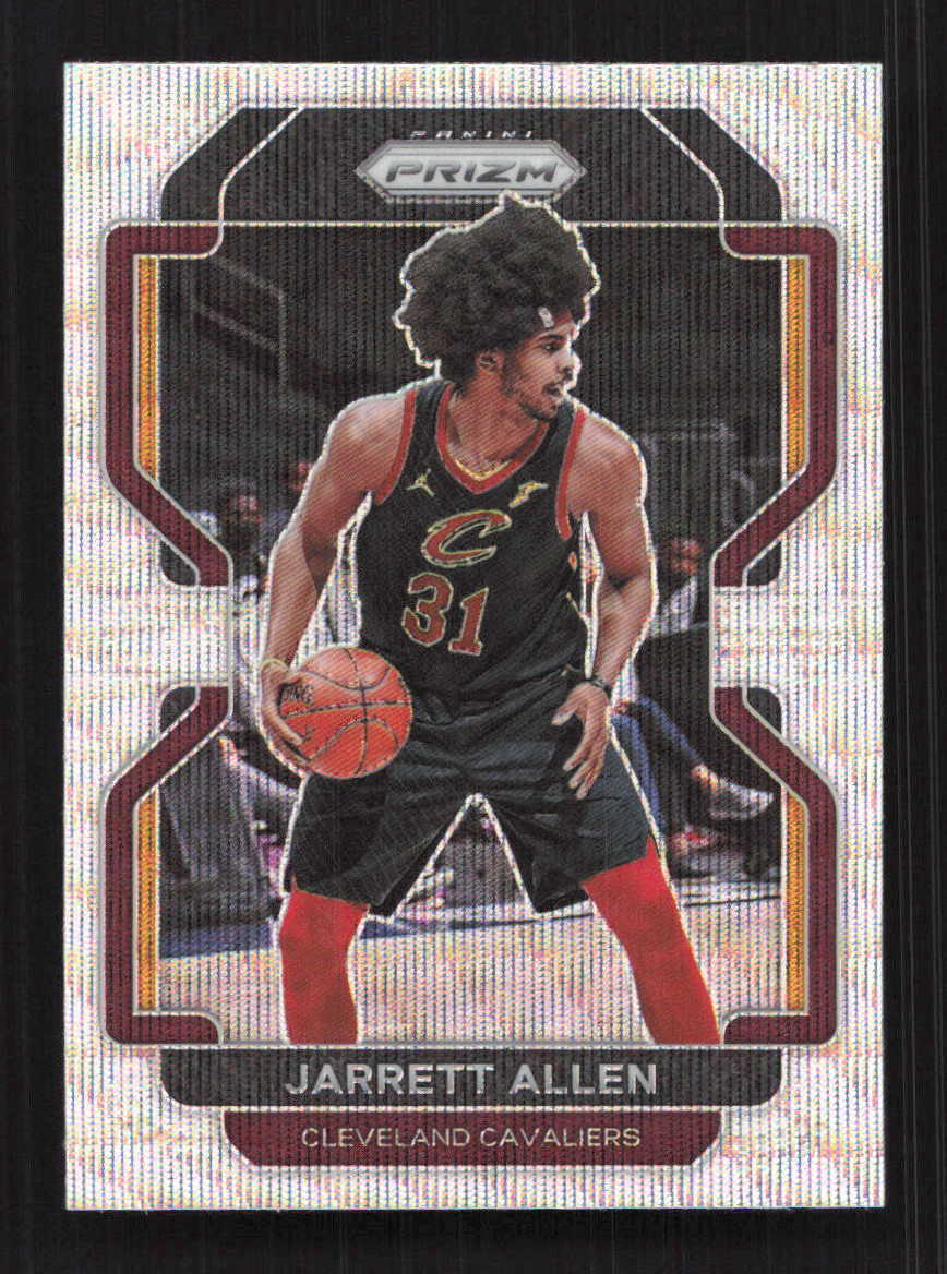 その他 Jarrett Allen prizm silver RC auto Jarrett Allen 2021 Panini Prizm Silver Wave Cleveland