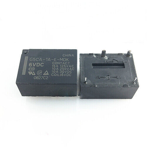 Relè Di Potenza G5CA-1A-E 5-100VDC 15A 125VAC – 4 Pin – Nuovo, Made In China