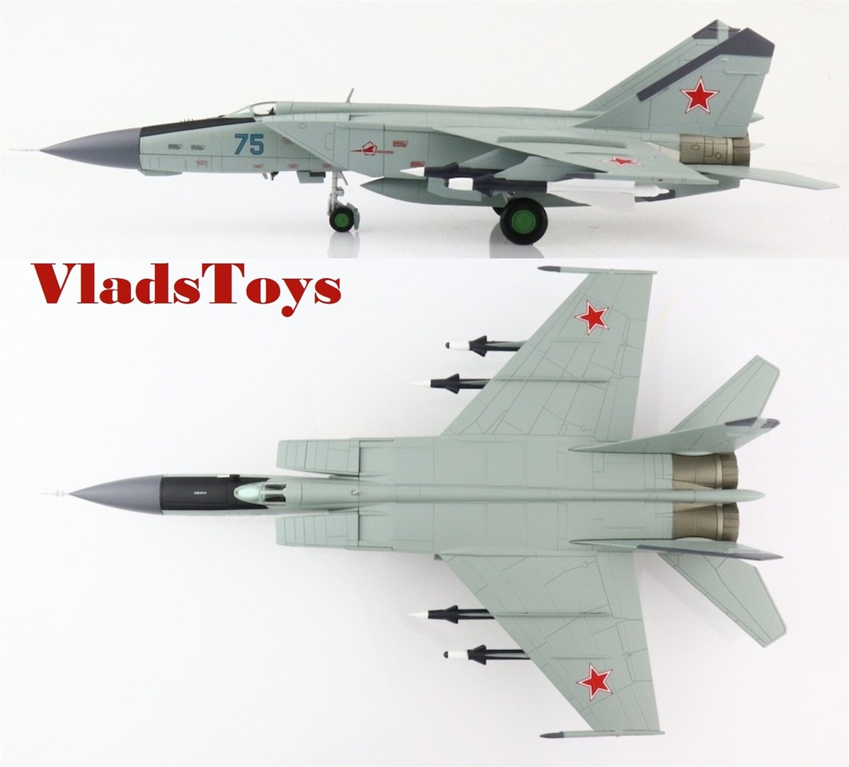 Hobby Master 1/72 MiG-25PD Foxbat-E Soviet Air Force, Blue 75