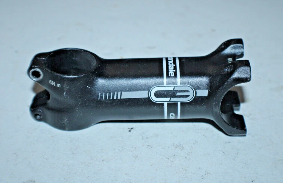 Vástago Cannondale C3 1/8" sin banda de rodadura MTB negro 100 mm 5º elevación 31,8" envío rápido Foto 2 de 4