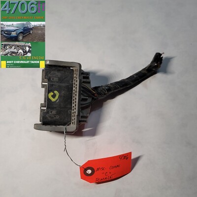   OEM 2007-2014 CHEVROLET TAHOE MISCELLANEOUS C FEMALE CONNECTOR  