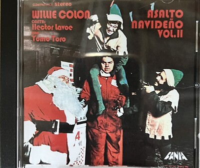 Willie Colón - Asalto Navideño Vol.2 - CD Canta Hector LaVoe Con Tomo Toro