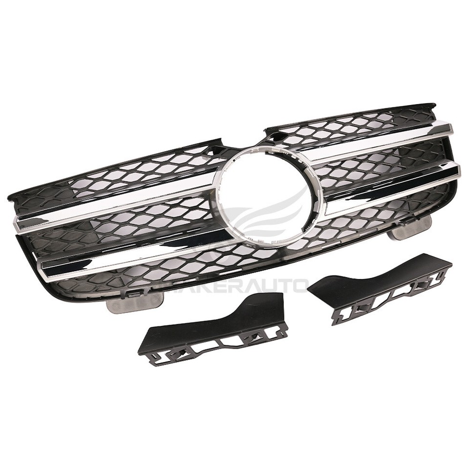 For 2007-2009 Mercedes-Benz GL450 GL320 Front Bumper Upper Grille ...