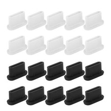 10PCS Type-C Dust Cover Silicone Plug Protector for USB Charging Port