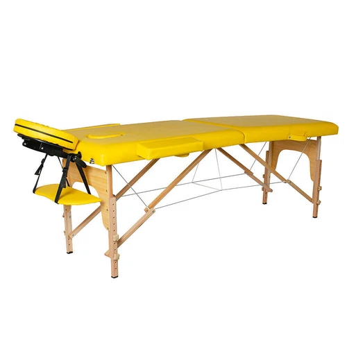 84 Inch 2 Folding Massage Table Portable Massage Bed Spa Table Height Adjustable