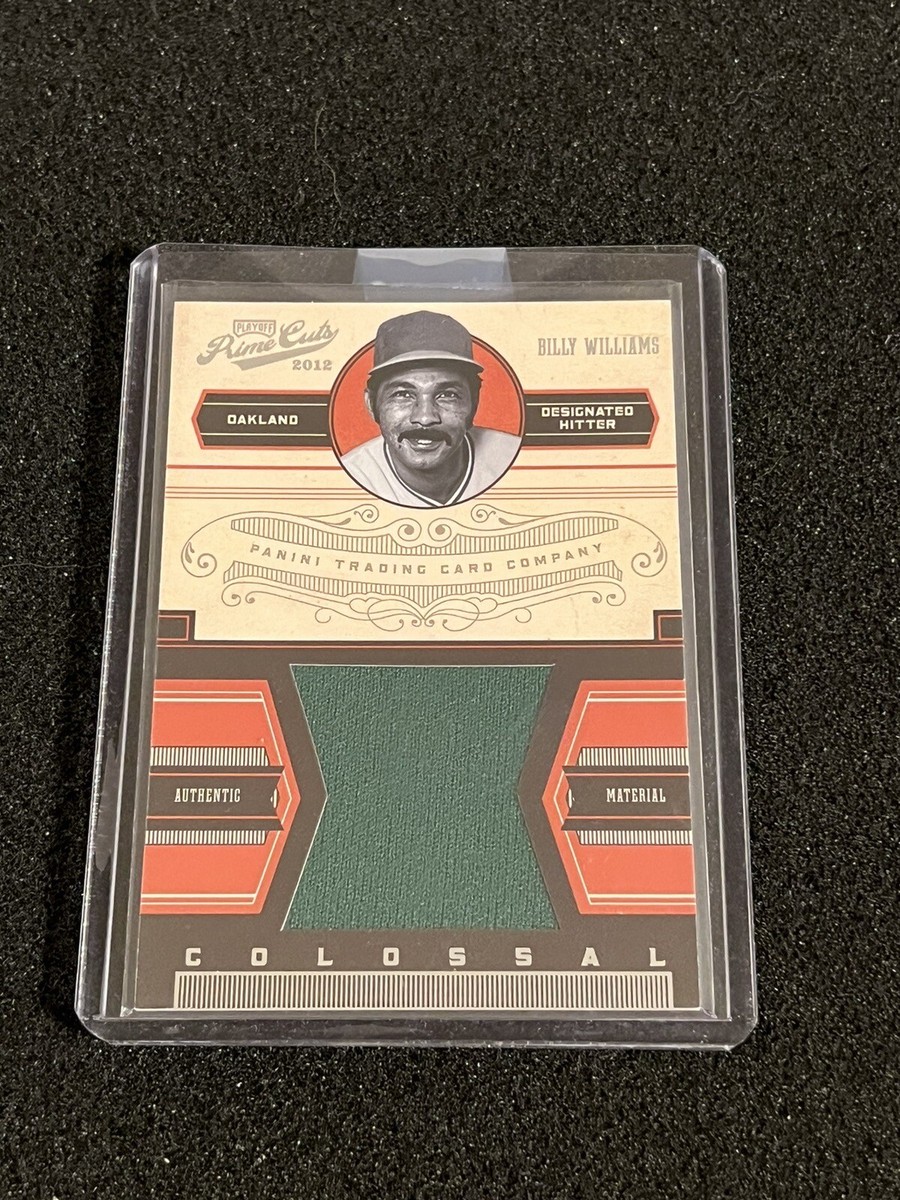 Billy Williams 2012 Playoff Prime Cuts Colossal Game Used Jersey