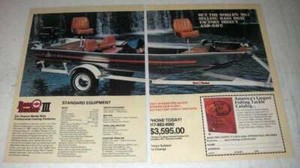 1980 Bass Tracker III Boat Ad - Buy Factory Direct | eBay