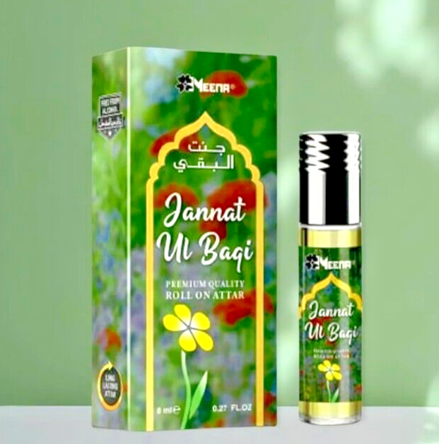 MEENA JANNAT UL BAQI 6ML for unisex Floral Attar (Floral) long