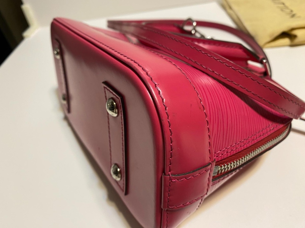 海外限定品【LOUIS VUITTON】エピレザー アルマ BB handbag pink LOUIS VUITTON Epi Jacquard Alma BB Light Pink 1500976