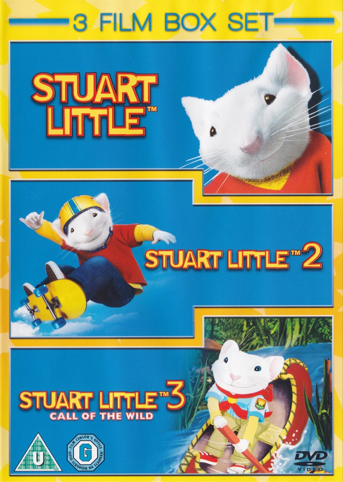 Stuart Little Trilogy All 3 Films - NEW Region 2 DVD