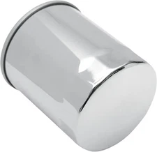 Drag Specialties Oil Filter Chrome for Harley Electra Glide Ultra Classic 89-98