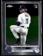 2022 Topps Chrome Update #USC175 Shane Baz RC Baseball Card 3002F