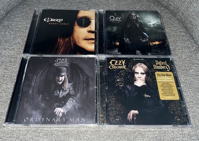 Ozzy Osbourne 4 CD Lot Under Cover, Black Rain, Ordinary Man, Patient Number 9