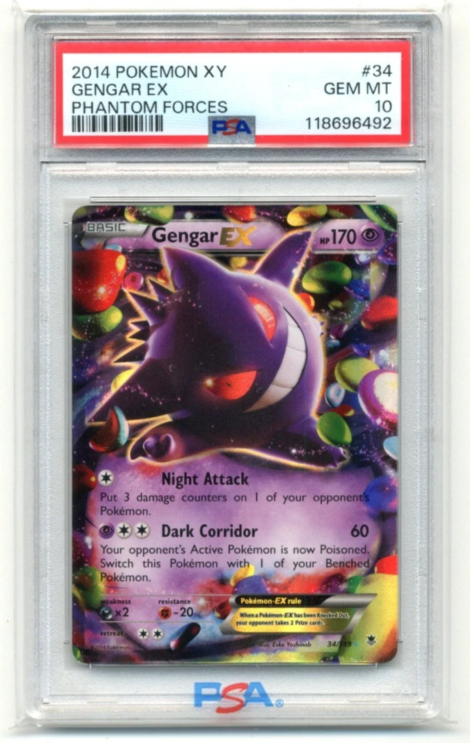 Pokémon TCG Professional Sports Authenticator (PSA) Grade 10 XY