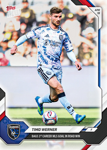 Timo Werner – Timo Werner - 2026 MLS Topps NOW® - Card 28 - PR: 566