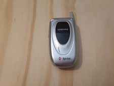 Vintage Samsung/Sprint Flip Cell Phone Previously Used For Parts 