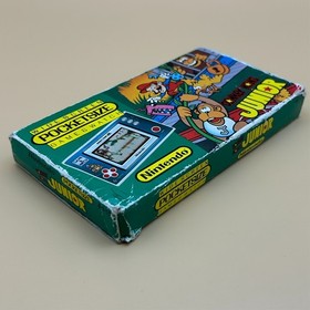 DONKEY KONG JR. POCKETSIZE Nintendo Game & Watch DJ-101 Boxed Vintage 1982