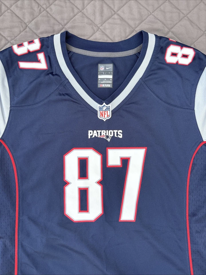 Camiseta de fútbol americano para mujer Rob Gronkowski New England Patriots Nike On Field XL NFL Foto 2 de 4