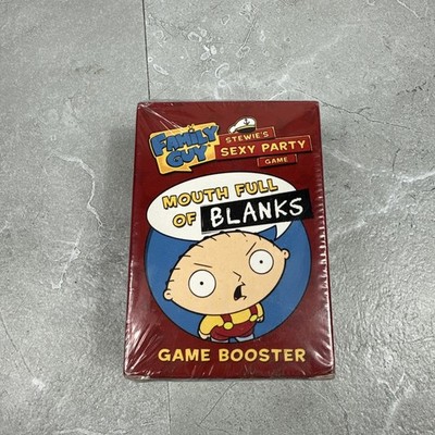 Family Guy Stewie s Sexy Party Game Mouth Full Of Blanks Booster Pack