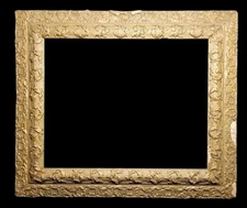 Large Antique Gold Gilt Frame Victorian Baroque Gesso fits 20x16" Painting Frame