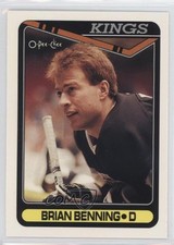 1990-91 O-Pee-Chee Brian Benning #365 2d8