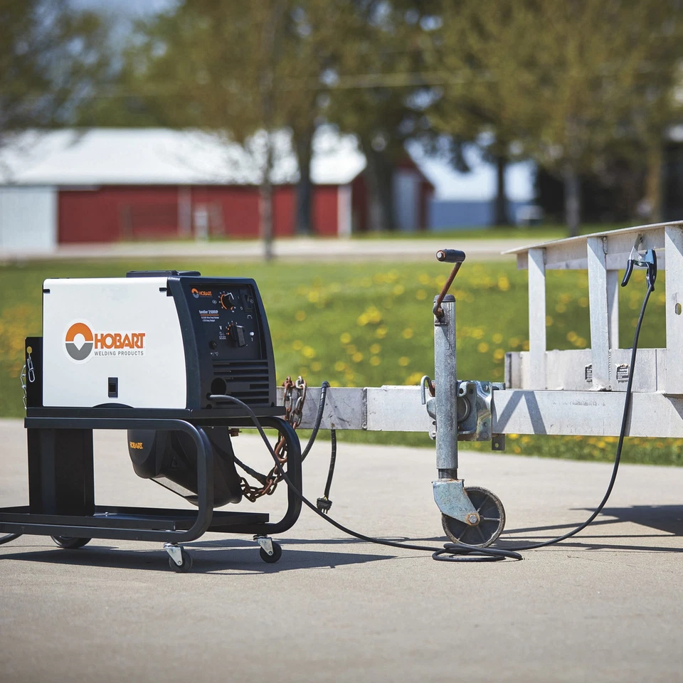 Hobart Handler 210MVP, Doble Voltaje 115V/230V, 210 Amp MIG Soldador, Núcleo de Flujo Foto 3 de 4