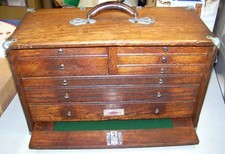 Vintage Restored Machinists Tool Chest Schartow Iron Products