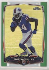 2014 Topps Chrome Green Refractor Sammy Watkins #138 0dk