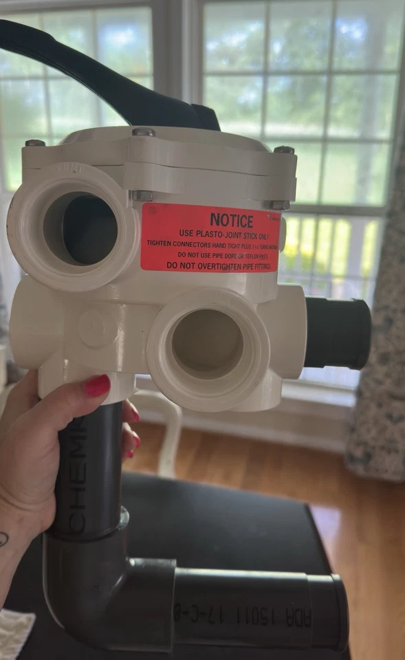 Pentair -Multiport ABS 6-Position Side Mount Valve without Hoses - 1-1/2in. Port - Image 4 of 4