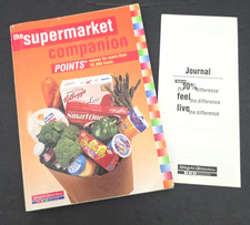 Weight Watchers 1999 WW 123 Success Program Supermarket Companion Book Log