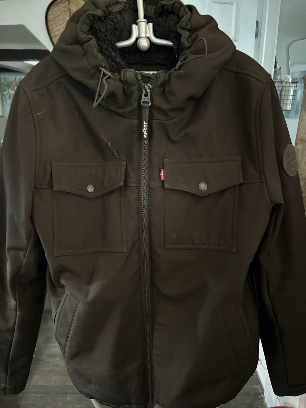 With Hood And Inner Pocket On Sale