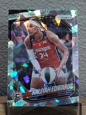 2025 Panini Prizm WNBA Aaliyah Edwards #94 Connecticut Sun Cracked Ice