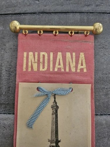 INDIANA - 1892 WASHINGTON DC GAR BADGE