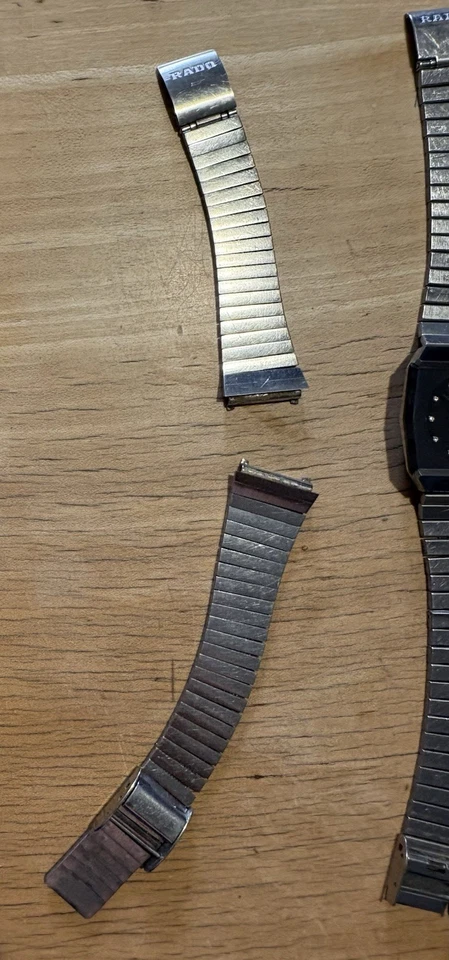 Armband mit Faltvrschluss für Rado DiaStar aus 1982 - Bild 1 von 3