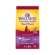 Wellness Complete Health Senior Dry Dog Food, Small Breed, Wholesome Grains, ...