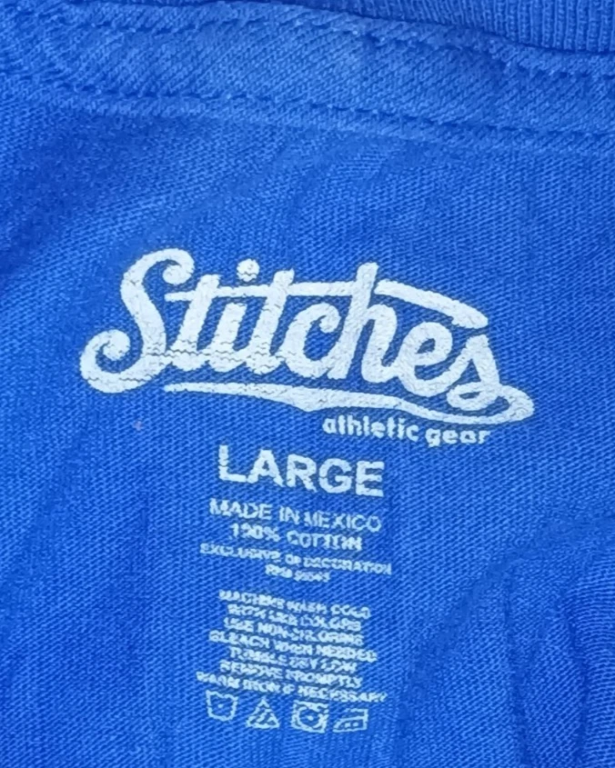 JOCK OF ALL TRADES LOSER OF NONE a shirt by Stitches Sport Graphic Print Youth L - Image 4 of 4