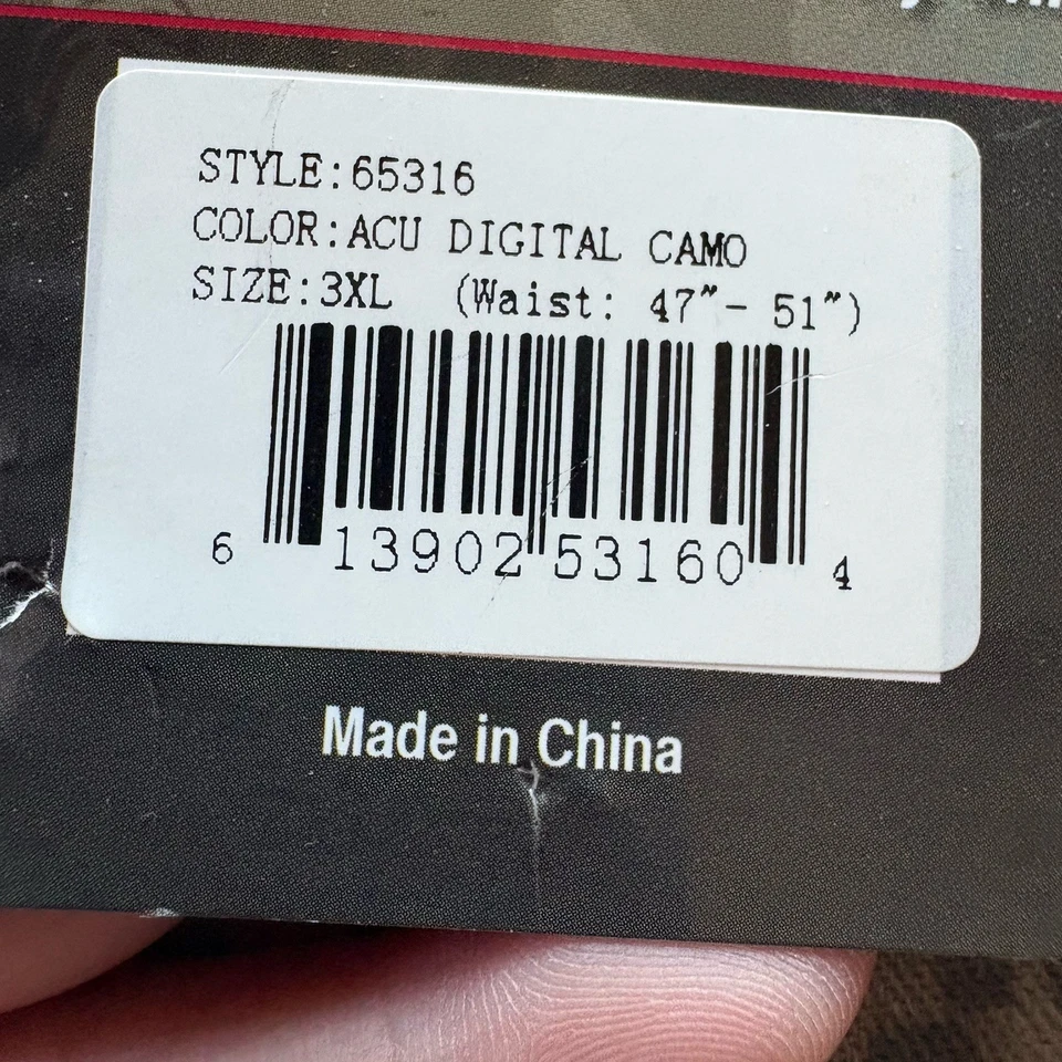 Rothco BDU EE. UU. Ejército Digital Camuflaje Camuflaje Combate Uniforme Pantalones Cortos Tostado 3XL Foto 3 de 4