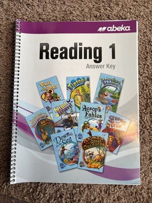 Abeka Reading 1 Answer Key Homeschool Teachers Book 1st Grade
