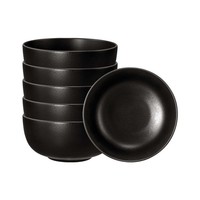Seltmann Weiden Liberty Velvet Black MüSlischale ø 15 Cm 6Er Set